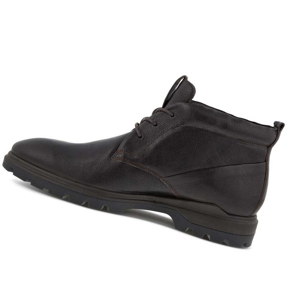 Men's Ecco Citytray Avant Boots Black | USA 434XYU